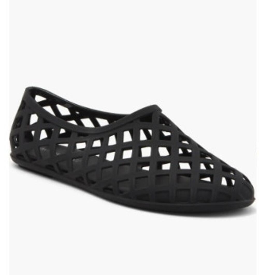 NEW! Jeffrey Campbell 'Jellz' Slip-On in BLACK MATTE (10)